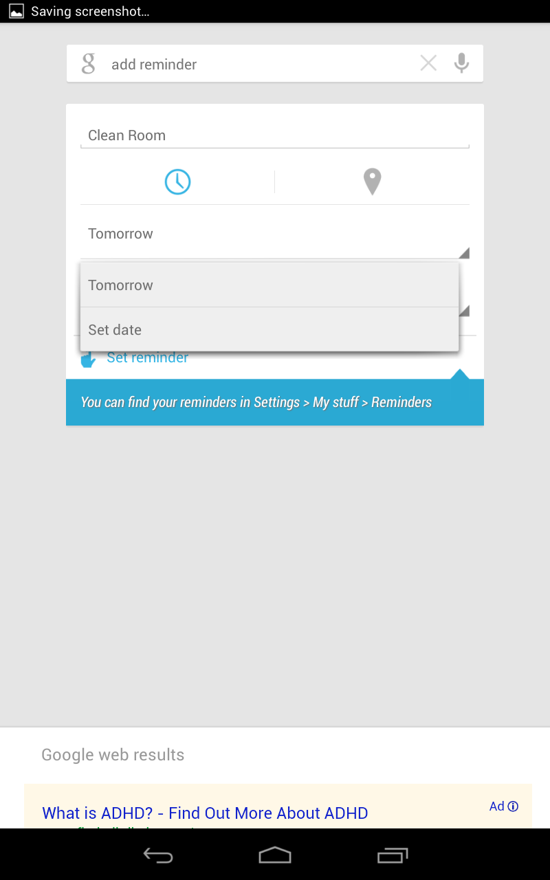 Illustration for article titled Using Google Now for Reminders